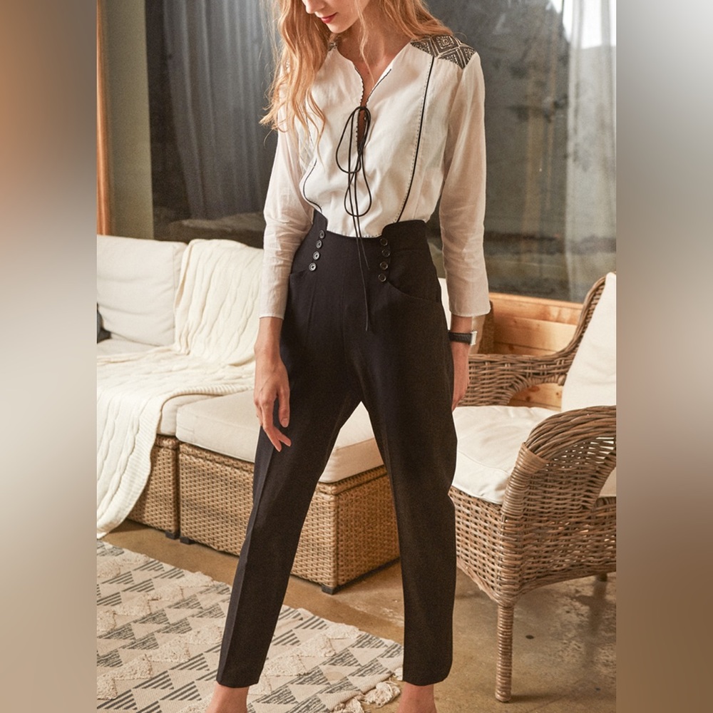 NWOT | High Waist Pants | Independent Designer | Size 2